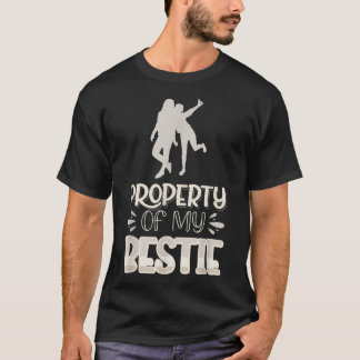 T-shirt Propriété De Mon Bestie 1559
