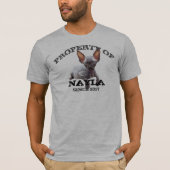 T-shirt Propriété de Nayla (Devant)