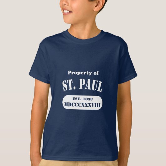 T-shirt Propriété de Saint Paul (Devant)