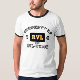 T-shirt Propriété de sonnerie de chemise de RVL-ution