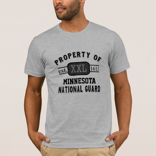 T-shirt Propriété des militaires faits sur commande d'état (Devant)