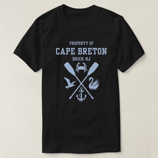 T-shirt Propriété du Cap-Breton (Design devant)