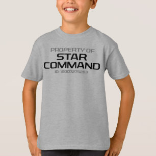 T-shirt Propriété Du Commandement De L'Étoile