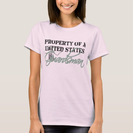 T-shirt Propriété d'un gardien (Devant)
