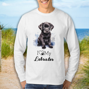 T-shirt Propriété d'un Labrador - I Love my Labrador