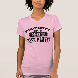 T-shirt Propriété d'un lecteur Hot Bass