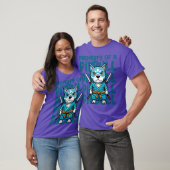 T-shirt Propriété d'un Pitbull (Unisexe)