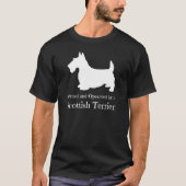 T-shirt Propriété Et Exploitation D'Un Terrier Écossais (Devant)