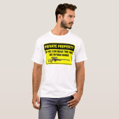T-shirt Propriété privée (Devant entier)