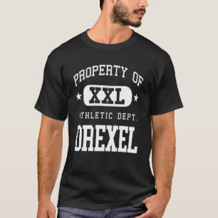 T-shirt Propriété scolaire athlétique XXL de Drexel