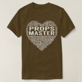 T-shirt Props Master Heart (Design devant)