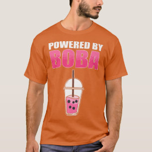 T-shirt Propulsé Par Boba I Boba Perles I Milk Tea I Boba
