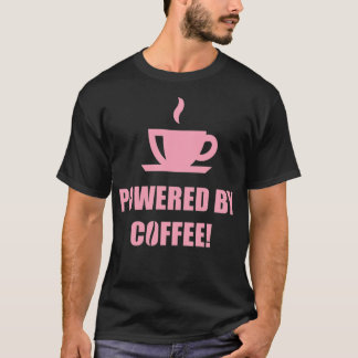T-shirt Propulsé par café café café idée cadeau travailleu