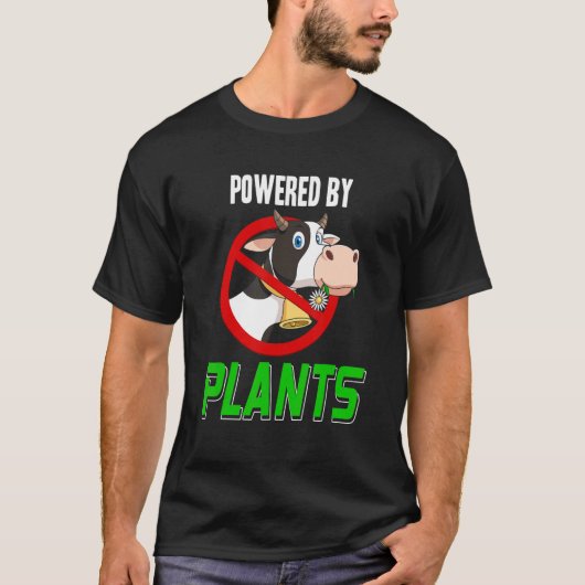 T-shirt Propulsé Par Les Plantes Impressionnant Retro Vega (Devant)
