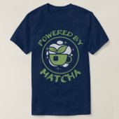T-shirt Propulsé par Matcha Bubble Tea Matcha Premium (Design devant)