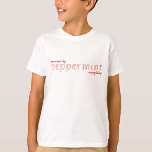 T-shirt Propulsé par Peppermint Everything – Fêtes de fin