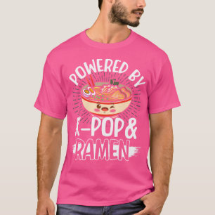 T-shirt Propulsé Par Ramen K-Pop