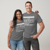 T-shirt Prospecteur Noun Funny Grammar Examinateur Geek (Unisexe)