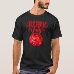 T-shirt Prospection Prospector Mines Gems Prospect Ruby