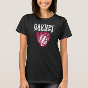 T-shirt Prospection Prospector Mining Prospect Garnet Jan