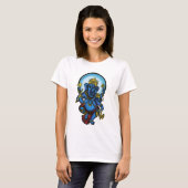 T-shirt Prospérité de Ganesh (Devant entier)