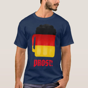 T-shirt Prost German Beer Mug T