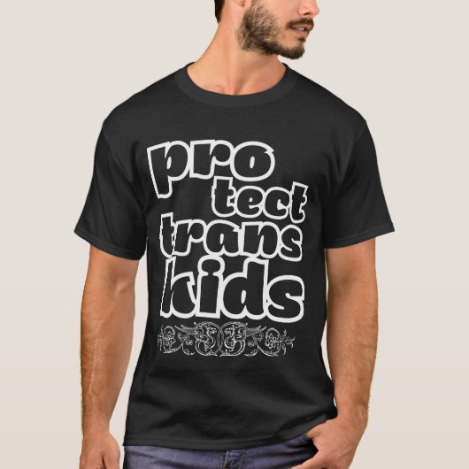T-shirt protect des enfants, protect (Devant)