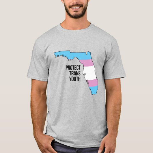 T-shirt Protect Florida Trans Youth (Devant)