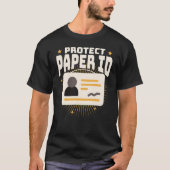 T-shirt Protect Paper ID - Identity Security (Devant)