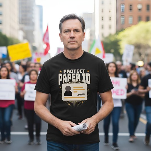 T-shirt Protect Paper ID - Identity Security
