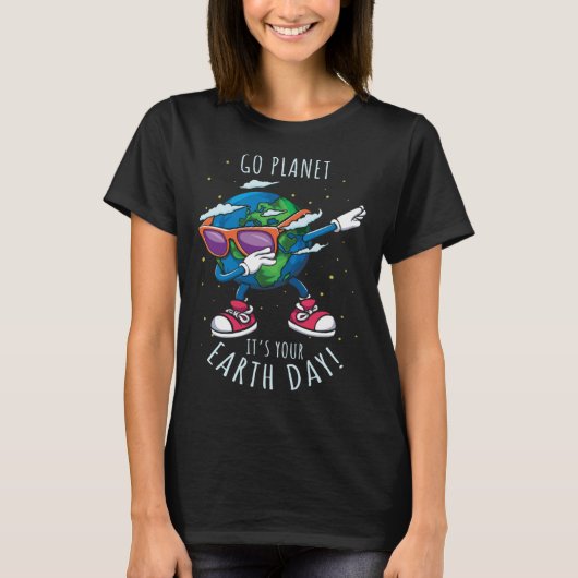 T-shirt Protect Save Nature Oceans Day Go Planet It Is Ear (Devant)
