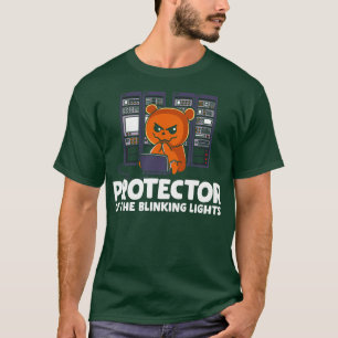 T-shirt Protecteur du réseautage des voyants de liaison