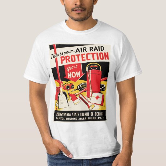 T-shirt Protection aérienne (Devant)