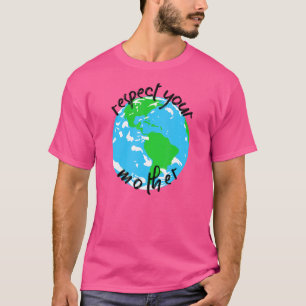 T-shirt Protection de la nature air chauffage environnemen