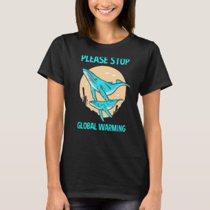 T-shirt Protection de la nature Changements climatiques Se