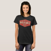 T-shirt Protection de l'agent d'assurance futur (Devant entier)