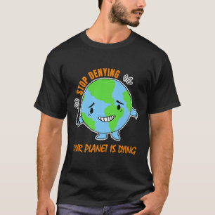 T-shirt Protection de l'environnement Changement climatiqu