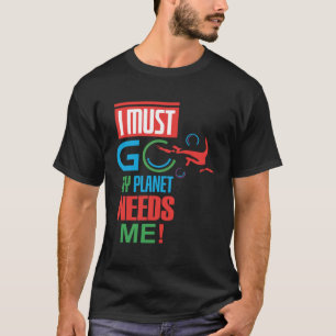T-shirt Protection de l'environnement de la nature