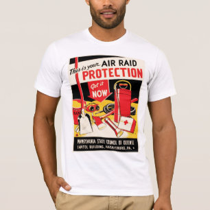 T-shirt Protection de raid aérien