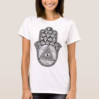 T-shirt Protection des yeux maléfiques Hamsa Tee