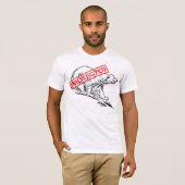 T-shirt protégé d'ours blanc (Devant entier)