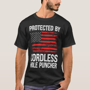 T-shirt Protégé Par Un Canon À Poignée Sans Cordes