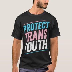 T-shirt Protéger la Trans Youth Trans Pride Transgenre LGB