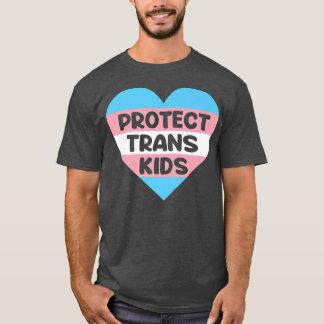 T-shirt Protéger le soutien LGBT des enfants trans, transg