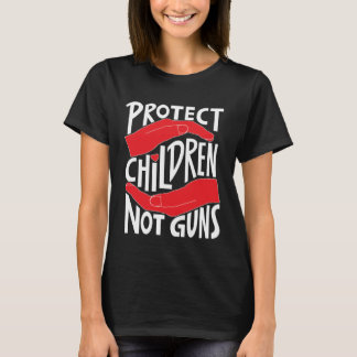 T-shirt Protéger les enfants et non les armes à feu