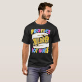 T-shirt Protéger les enfants non fusils 7 (Devant entier)