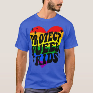 T-shirt Protéger les enfants Queer Arc-en-ciel Dites Gay p