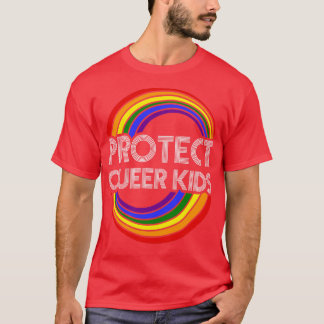 T-shirt Protéger les enfants queer LGBT Pride Lgbtq Pride 