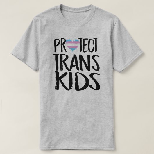 T-shirt Protéger les enfants trans (Design devant)