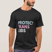 T-shirt Protéger les enfants trans (Devant)